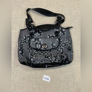 Stylish Black and Gray Women's Bag